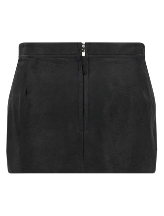 'Fog Cutdff' mini skirt #
