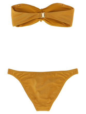 'Lucky Bandeau Flower' bikini #