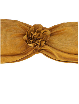'Lucky Bandeau Flower' bikini #