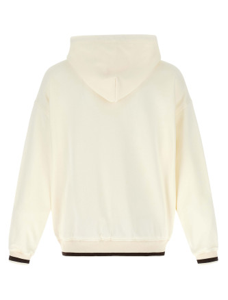 Logo embroidery hoodie #