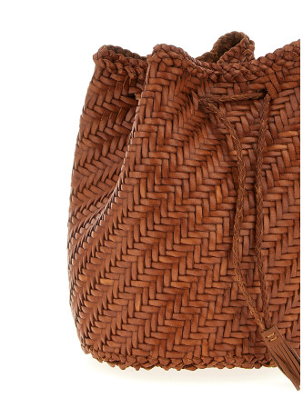 'Pompom Double Jump' bucket bag #