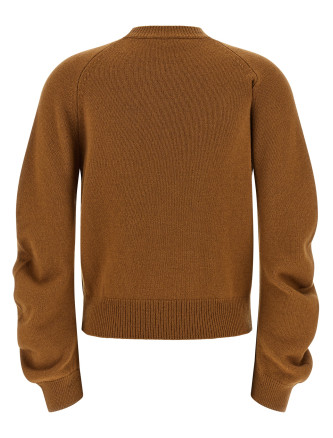 Curved sleeve sweater #