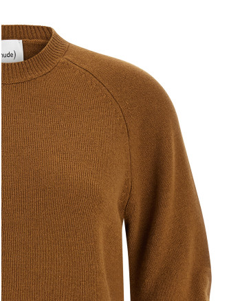 Curved sleeve sweater #