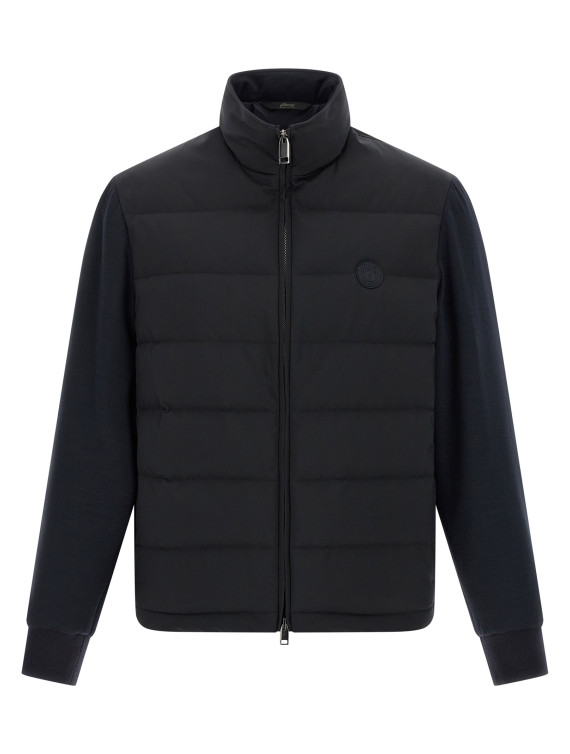 'Mix Material' jacket #1