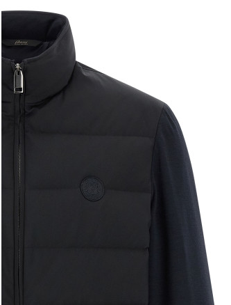 'Mix Material' jacket #