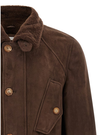 Parka model sheepskin jacket #