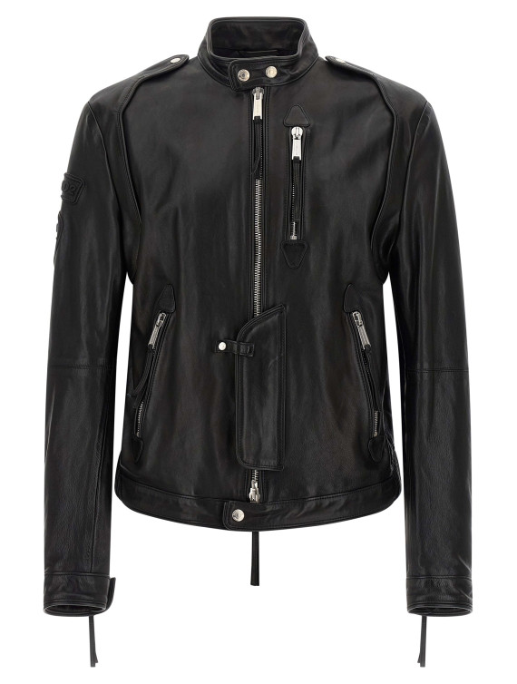 Dsquared2 x Ducati capsule leather jacket #1