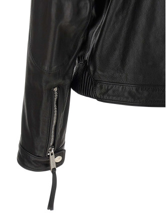 Dsquared2 x Ducati capsule leather jacket #