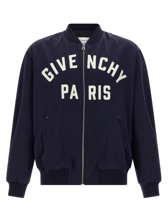 Logo bomber jacket #1