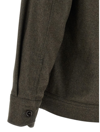 Wool cloth overshirt #