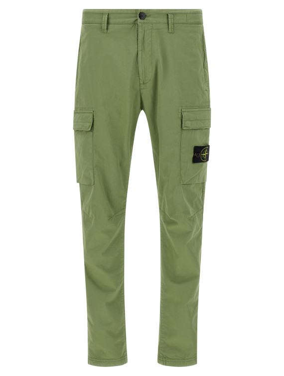 Logo badge cargo pants #1