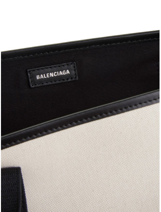 'Navy cabas' small shopping bag #