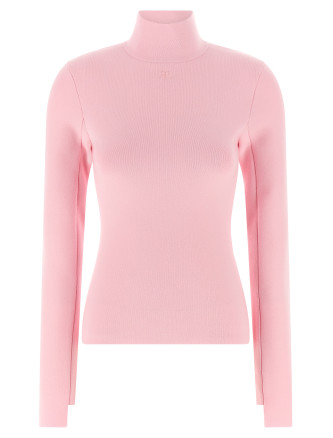 Interlock viscose sweater