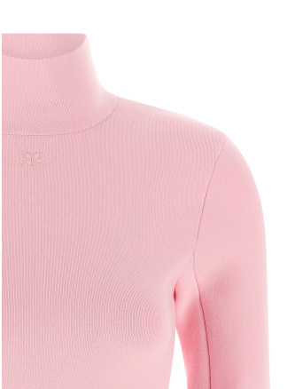 Interlock viscose sweater #
