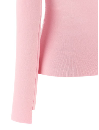 Interlock viscose sweater #