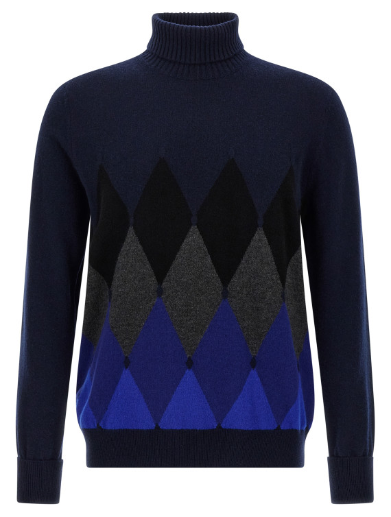 Argyle turtleneck #1