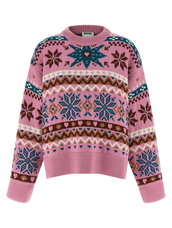 Intarsia wool sweater #1