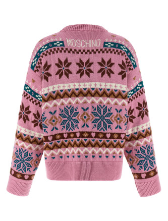 Intarsia wool sweater #