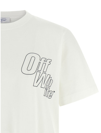 'Outline Arrow Slim' T-shirt #