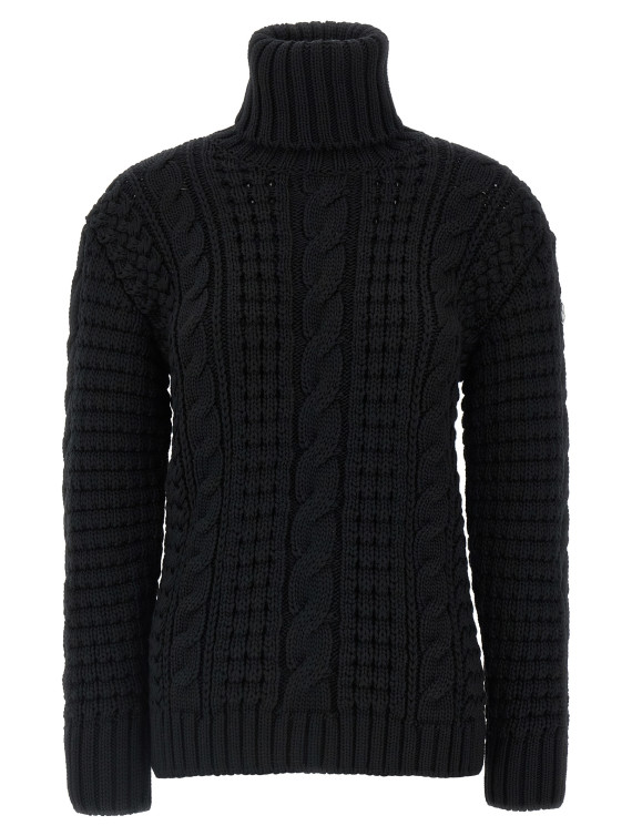 Moncler x Edward Enninful tricot turtleneck sweater #1