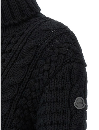 Moncler x Edward Enninful tricot turtleneck sweater #