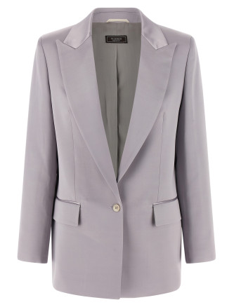 Satin blazer