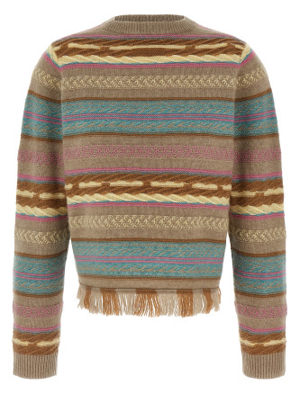 'Western Stripe' sweater