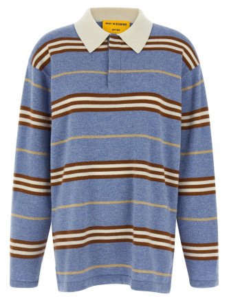 'Striped Rugby' polo shirt