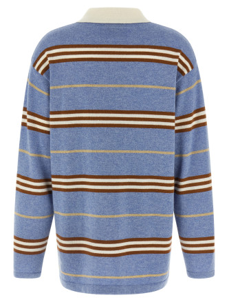 'Striped Rugby' polo shirt #