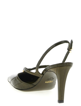 'Fendi FFold' slingback #