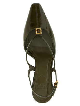 'Fendi FFold' slingback #