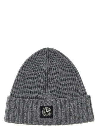 Logo patch beanie