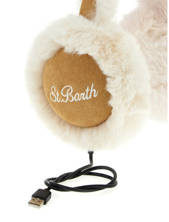 Wireless speaker earmuffs #