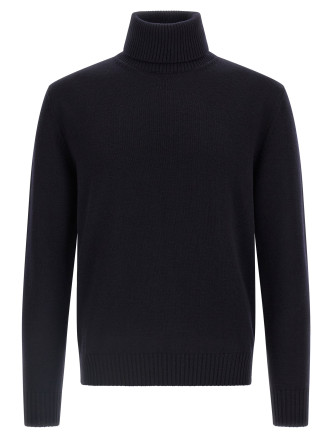 Wool turtleneck sweater