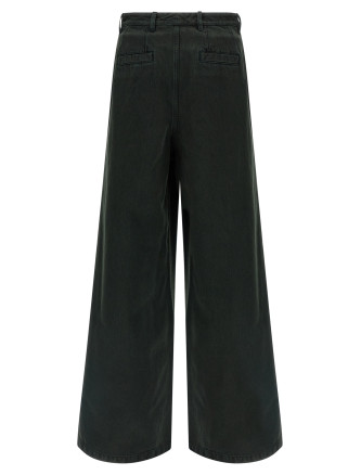 Velvet insert jeans #