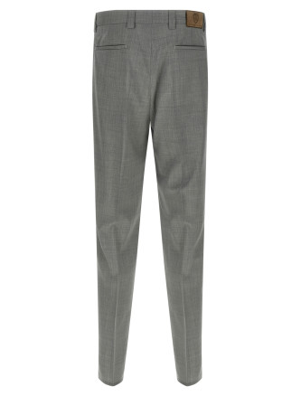 Mélange wool pants #