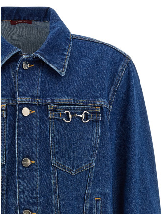 Horsebit denim jacket #