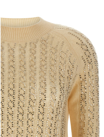 Baguette studded sweater #