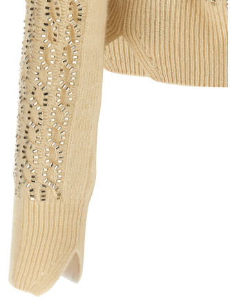 Baguette studded sweater #