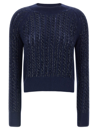 Baguette studded sweater