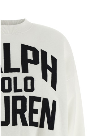 Logo embroidery sweatshirt #