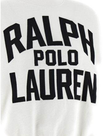 Logo embroidery sweatshirt #