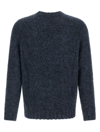 Buttoned yarn sweater #