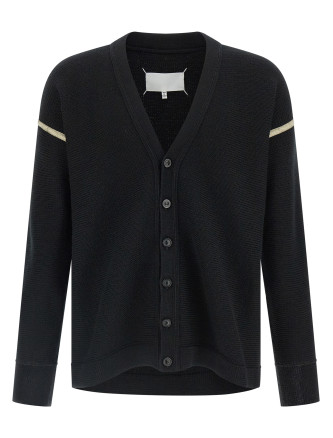 Elbow patch cardigan