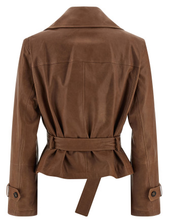 'Crop' trench coat #