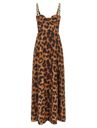 Animal print dress