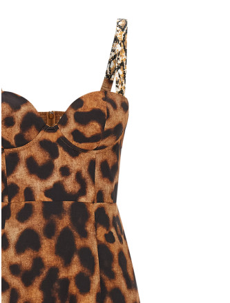Animal print dress #