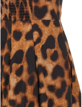 Animal print dress #