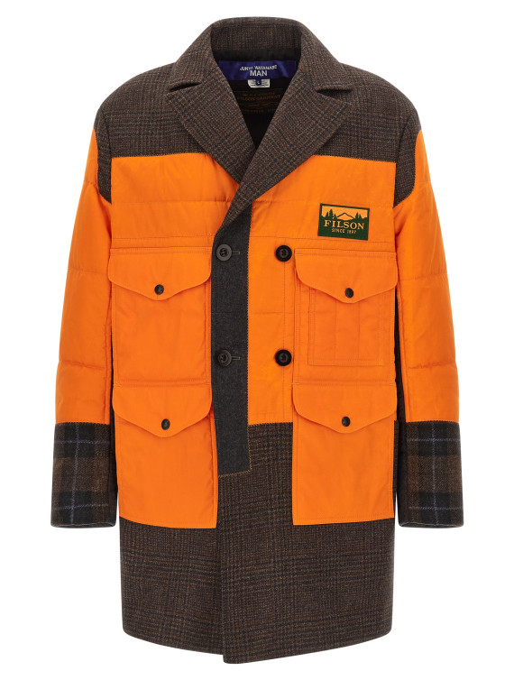 Filson x Junya Watanabe patchwork coat #1