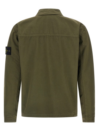 Raw cotton overshirt #